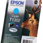 Epson T1302XL Γνήσιο Μελάνι Εκτυπωτή InkJet Κυανό (C13T13024010 C13T13024012)