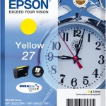 Epson 27 Γνήσιο Μελάνι Εκτυπωτή InkJet Κίτρινο (C13T27044010 C13T27044012)