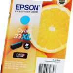Epson 33XL Γνήσιο Μελάνι Εκτυπωτή InkJet Κυανό (C13T33624010 C13T33624012)