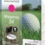 Epson 34 Γνήσιο Μελάνι Εκτυπωτή InkJet Ματζέντα (C13T34634010)