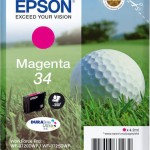 Epson 34 Γνήσιο Μελάνι Εκτυπωτή InkJet Ματζέντα (C13T34634010)