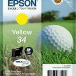 Epson 34 Γνήσιο Μελάνι Εκτυπωτή InkJet Κίτρινο (C13T34644010)