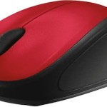 Logitech M235 Ασύρματο Mini Ποντίκι Κόκκινο