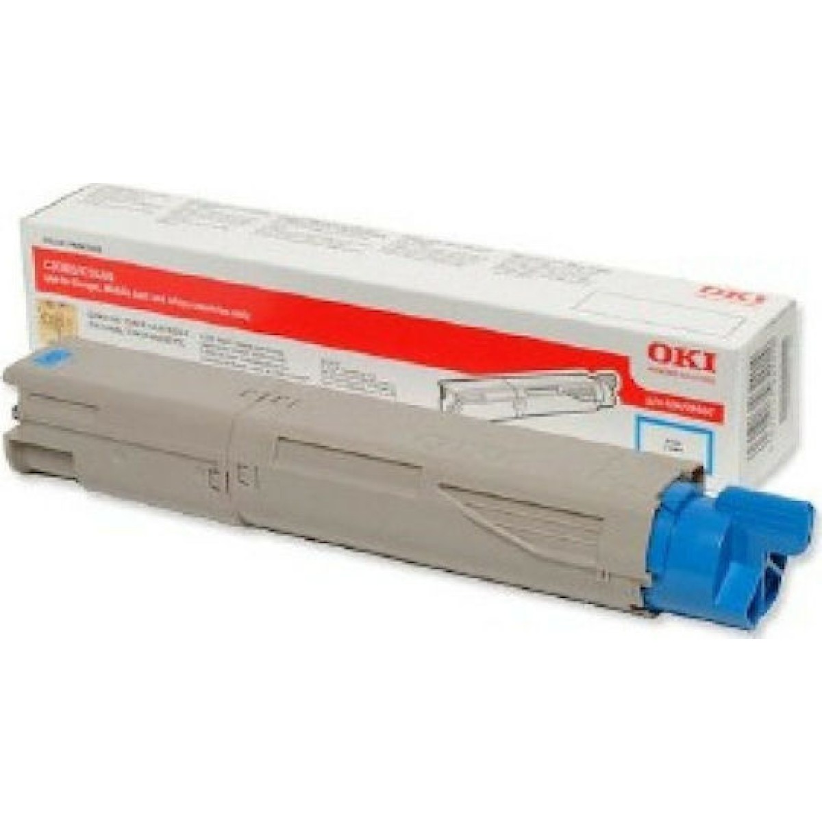 OKI 43459331 Γνήσιο Toner Laser Εκτυπωτή Κυανό High Yield 2500 Σελίδων