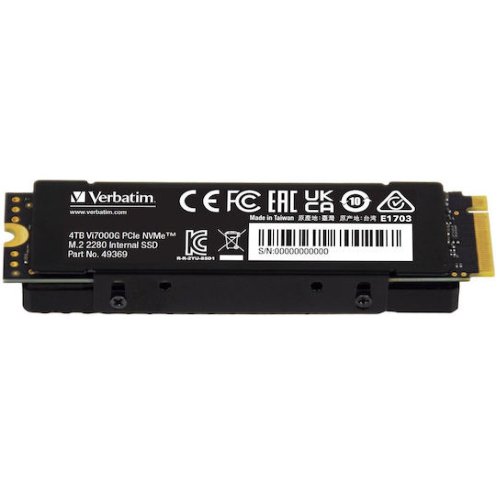 Verbatim Vi7000 SSD 4TB M.2 NVMe PCI Express 4.0