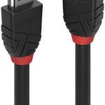 Lindy HDMI 2.0 Cable HDMI male - HDMI male 10m Μαύρο