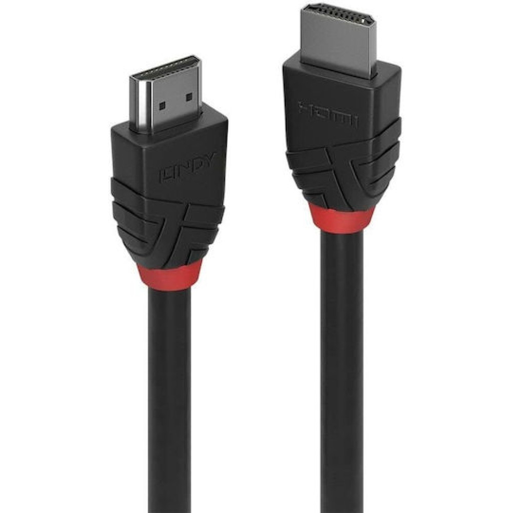 Lindy Cable HDMI male - HDMI male 15m Μαύρο