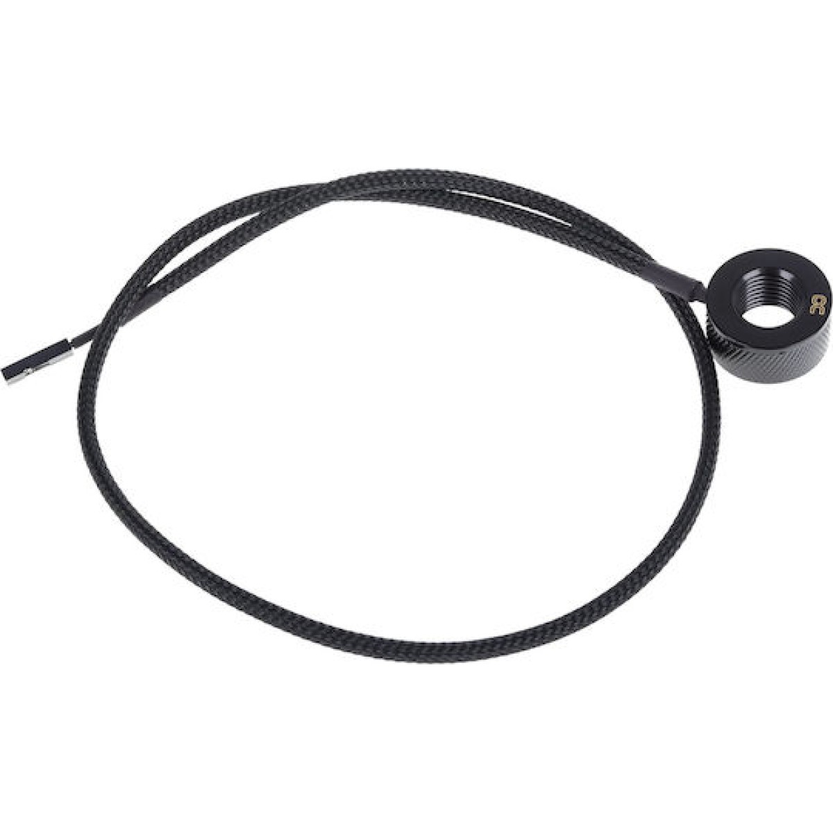 Alphacool Eiszapfen Temperature Sensor G1/4 IG/IG mit AG Adapter Deep Black