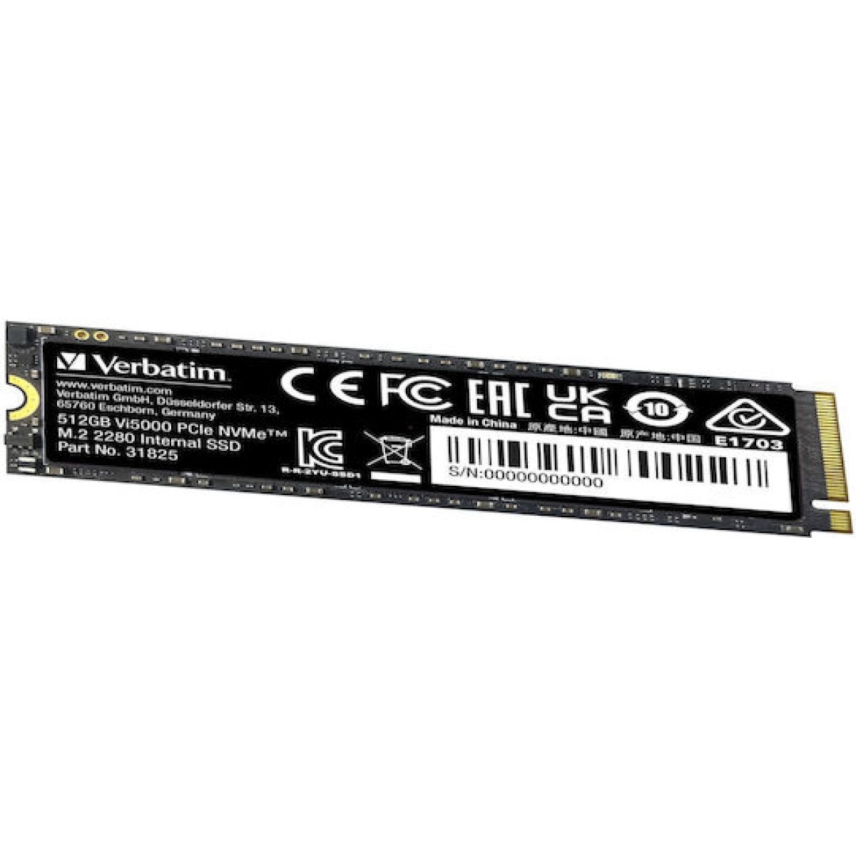 Verbatim Vi5000 SSD 512GB M.2 NVMe PCI Express 4.0