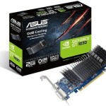 Asus GeForce GT 1030 2GB GDDR5 LP Silent with Brackets Κάρτα Γραφικών