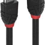 Lindy Cable HDMI male - HDMI male 0.5m Μαύρο