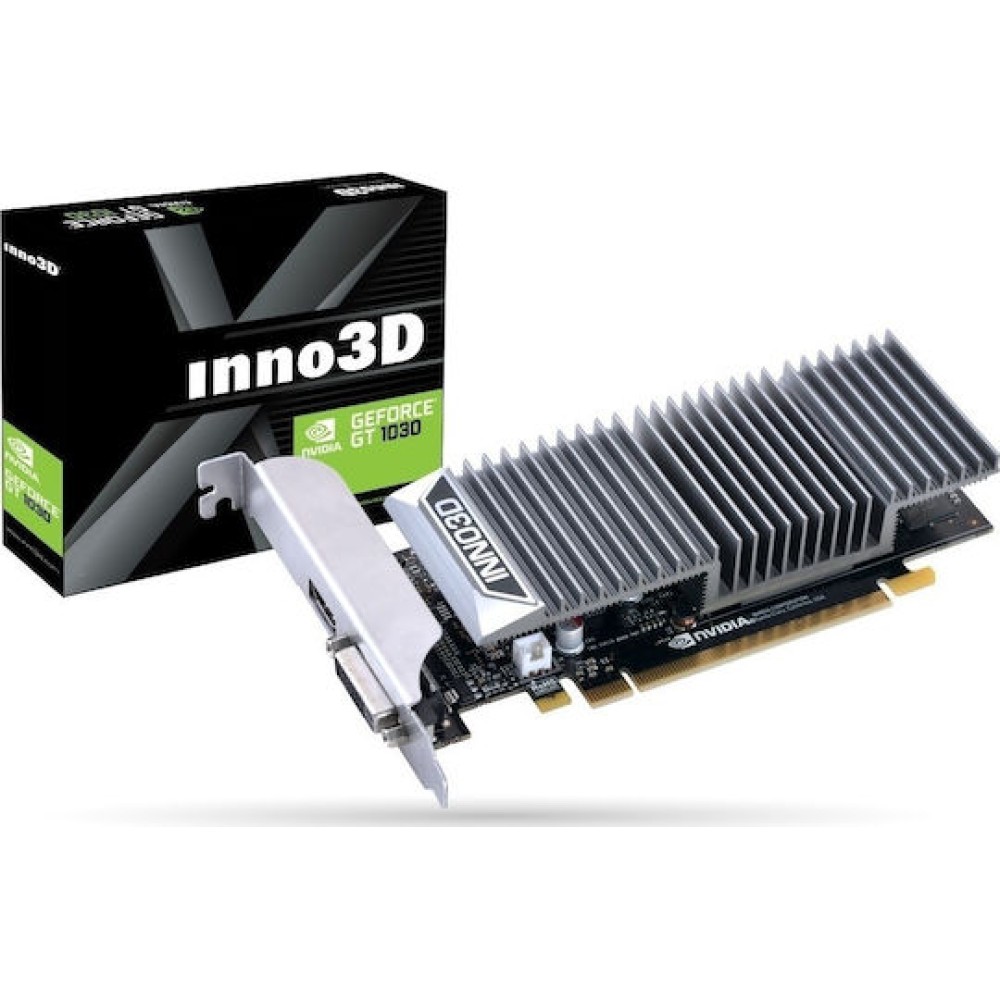 Inno 3D GeForce GT 1030 2GB GDDR5 Passive Κάρτα Γραφικών