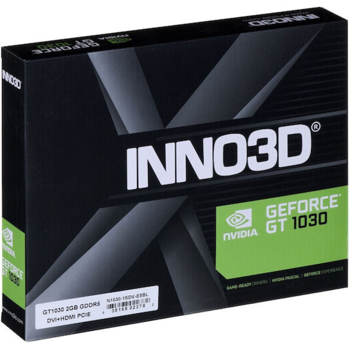 Inno 3D GeForce GT 1030 2GB GDDR5 Passive Κάρτα Γραφικών