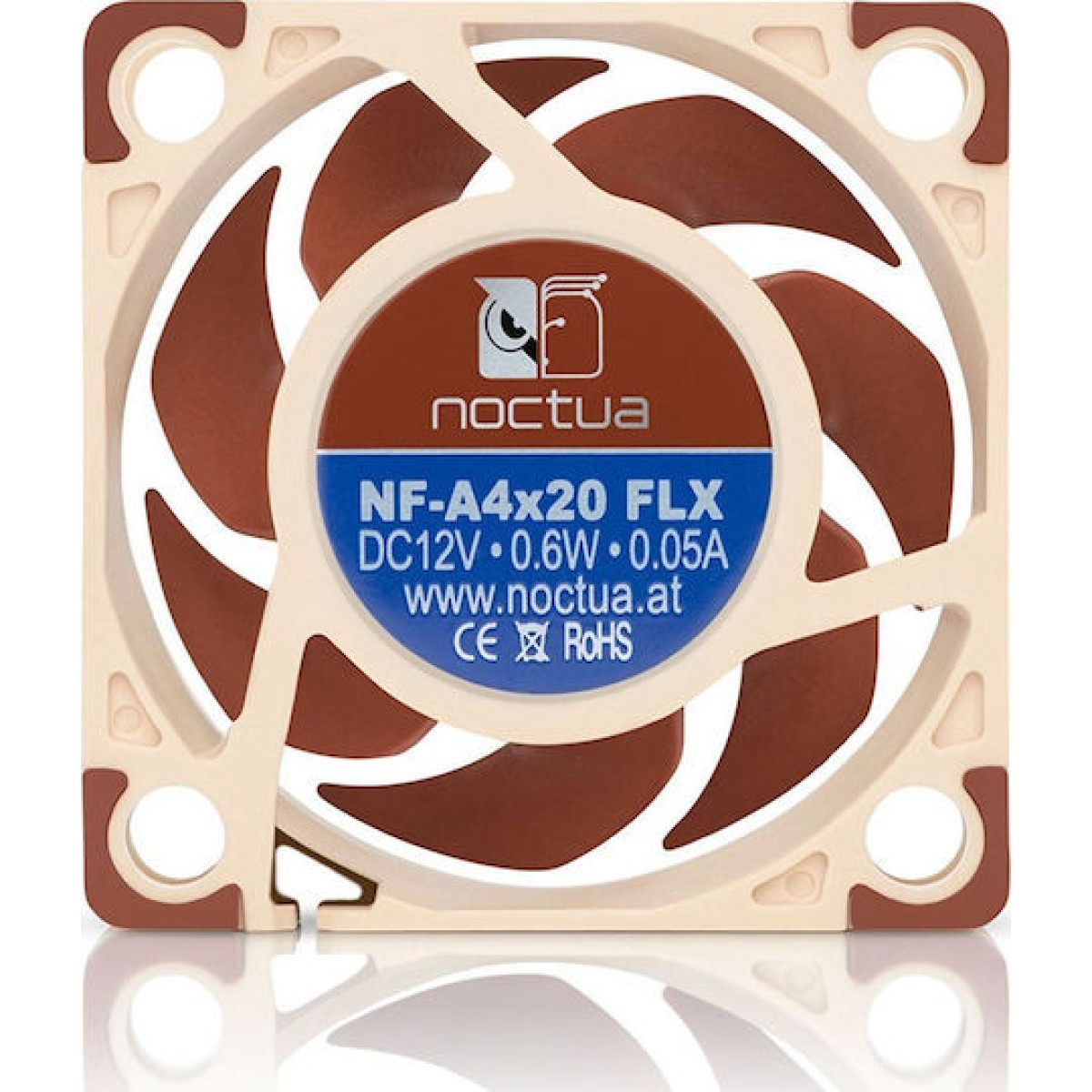 Noctua NF-A4x20 12V Case Fan 40mm με Σύνδεση 3-Pin Καφέ