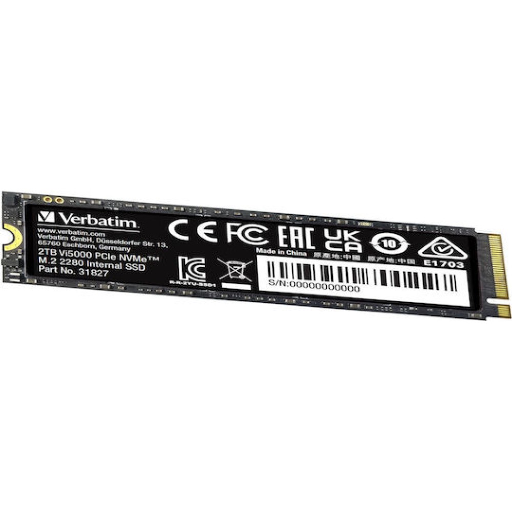 Verbatim Vi5000 SSD 2TB M.2 NVMe PCI Express 4.0
