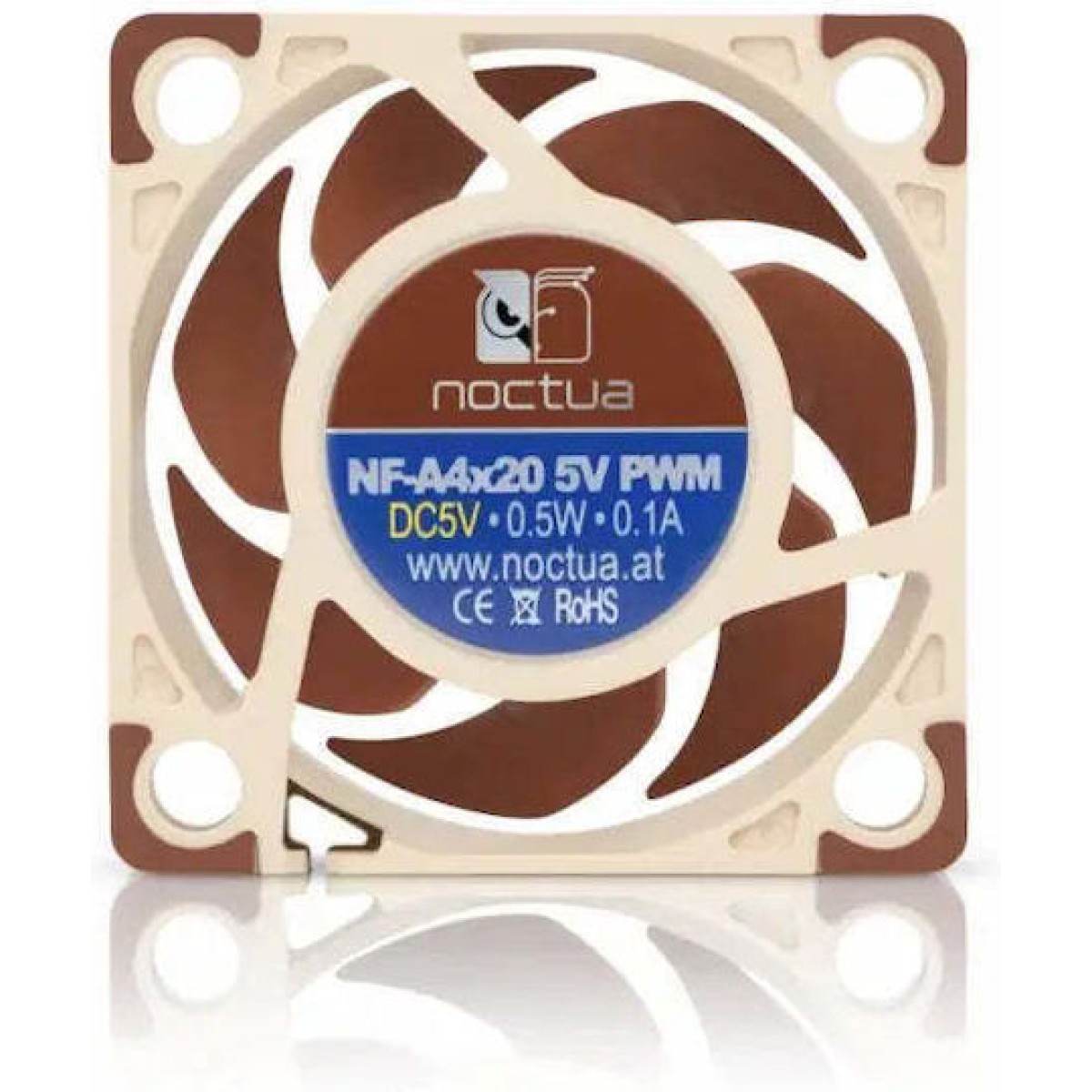 Noctua NF-A4x20 5V Case Fan 40mm με Σύνδεση 4-Pin PWM Καφέ