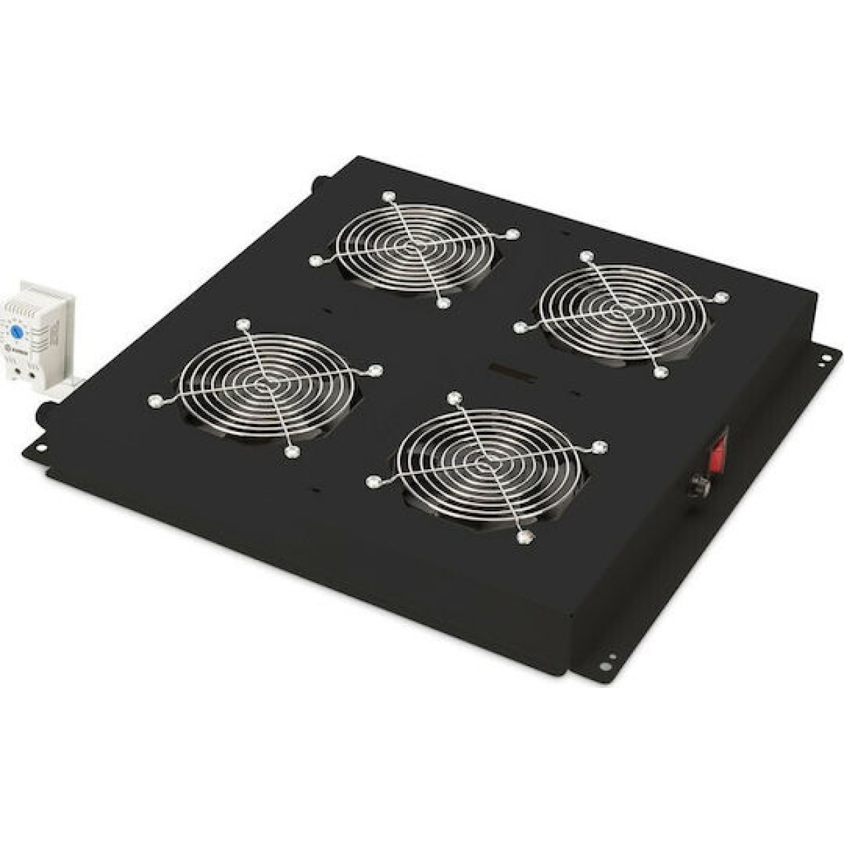 Digitus Roof Cooling Unit for Unique Network Cabinets Μαύρο (DN-19 FAN-4-B-N)
