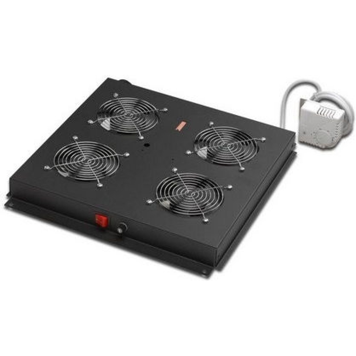 Digitus Roof Cooling Unit for Unique Network Cabinets Μαύρο (DN-19 FAN-4-B-N)