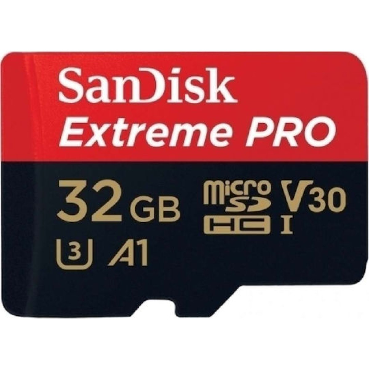 Sandisk Extreme Pro microSDHC 32GB Class 10 U3 V30 A1 UHS-I με αντάπτορα