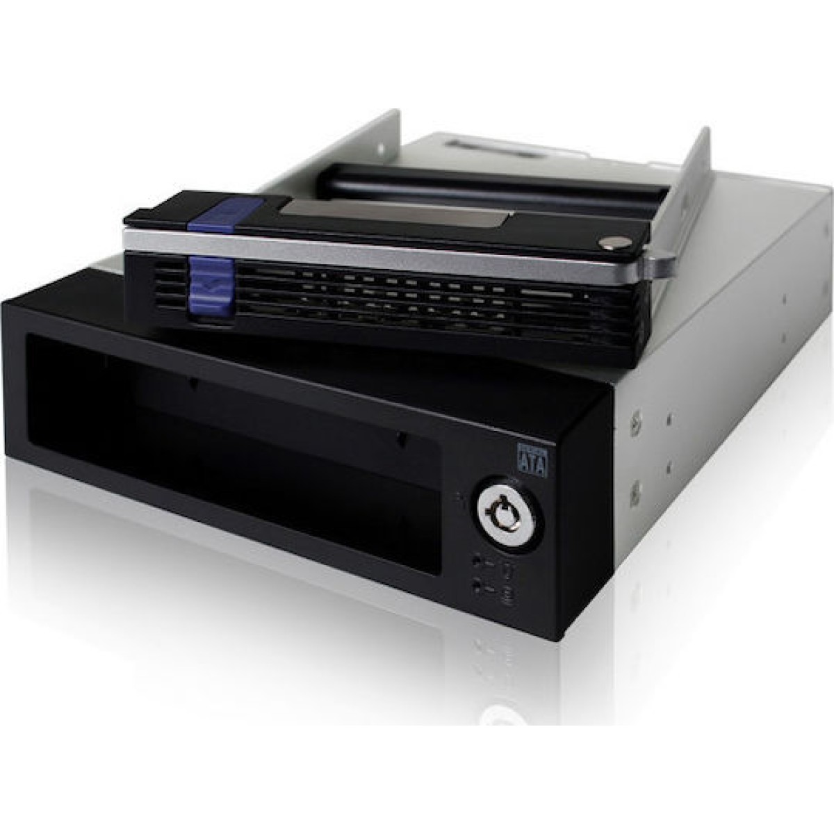 Icy Dock DataCage DataCage Basic 3.5 inch Hot-Swap SATA/SAS HDD Mobile Rack Backplane Cage for External 5.25 Inch Drive Bay Μαύρο (MB876SK-B)