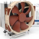 Noctua NH-U14S TR4-SP3 Ψύκτρα Επεξεργαστή για Socket sTRX4/TR4/SP3 Καφέ