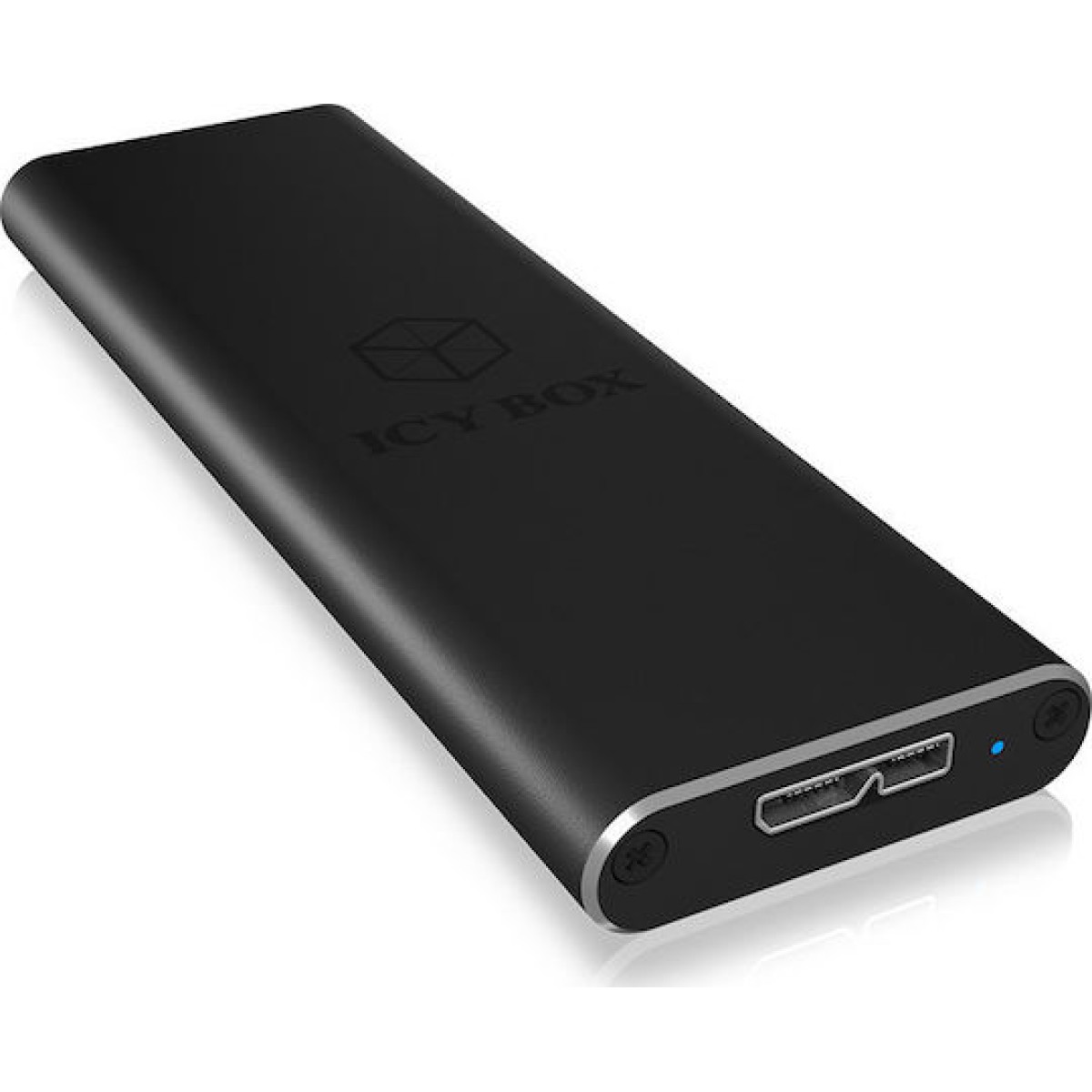 Icy Box Θήκη για Σκληρό Δίσκο M.2 SATA III με σύνδεση USB 3.0