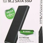 Icy Box Θήκη για Σκληρό Δίσκο M.2 SATA III με σύνδεση USB 3.0