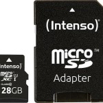Intenso Premium microSDXC 128GB Class 10 U1 UHS-I με αντάπτορα