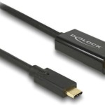 DeLock Regular USB 3.1 Cable USB-C male - DisplayPort Male Μαύρο 3m (85257)