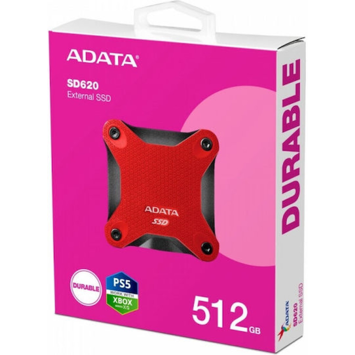 Adata SD620 USB 3.2 Εξωτερικός SSD 512GB 2.5