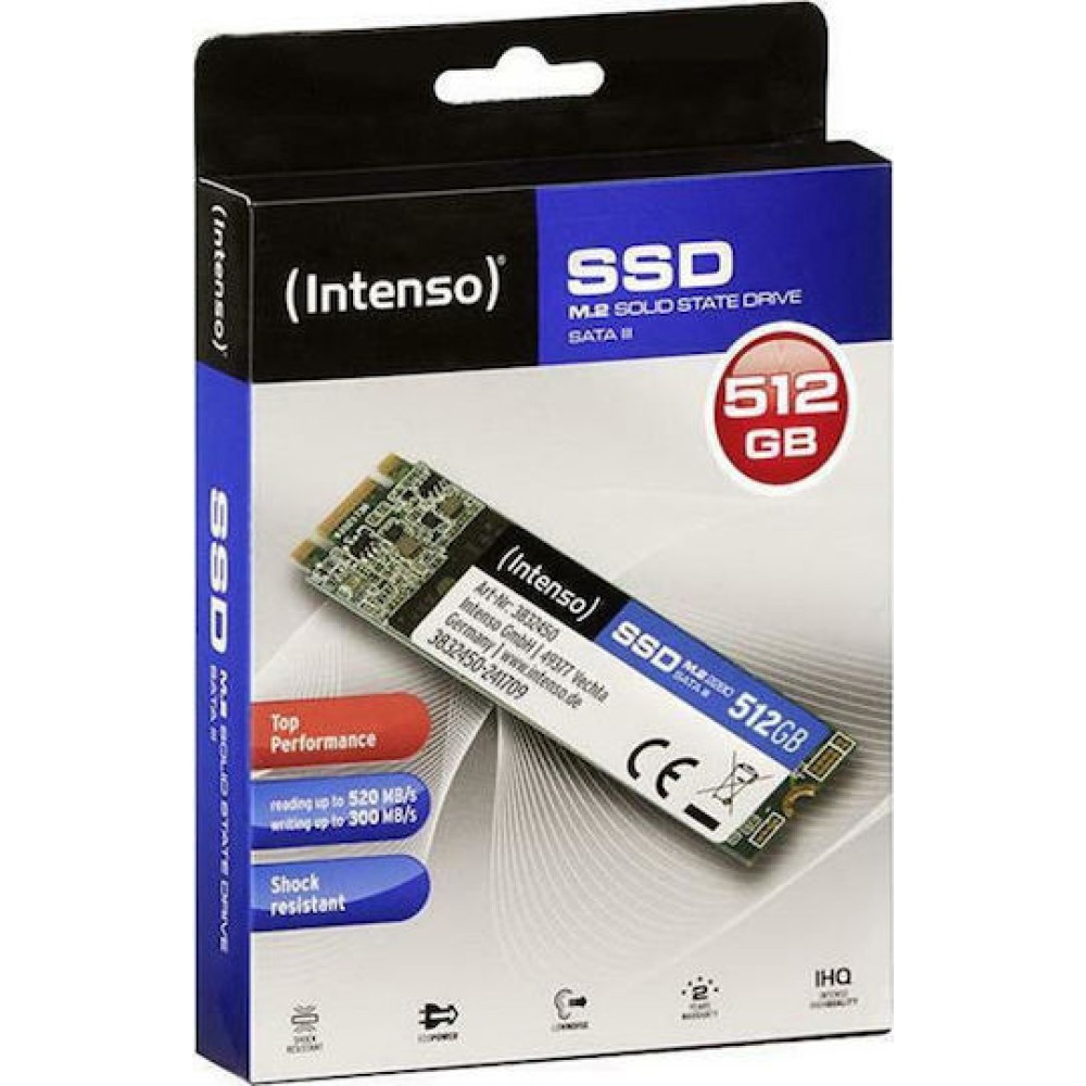 Intenso Top SSD 512GB M.2 SATA III
