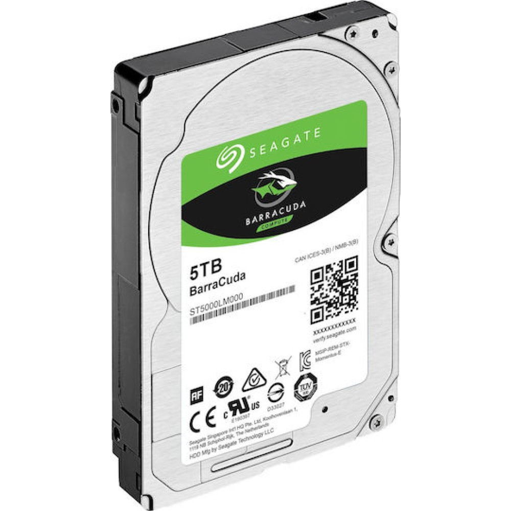 Seagate Barracuda 5TB HDD Σκληρός Δίσκος 2.5