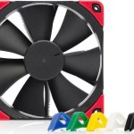 Noctua NF-S12A chromax.black.swap Case Fan 120mm με Σύνδεση 4-Pin PWM