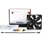 Noctua NF-A14 chromax.black.swap Case Fan 140mm με Σύνδεση 4-Pin PWM