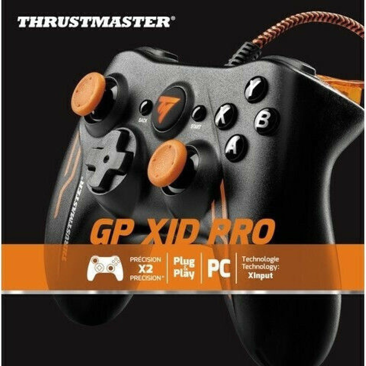 Thrustmaster GP XID Pro Ενσύρματο Gamepad για PC Μαύρο