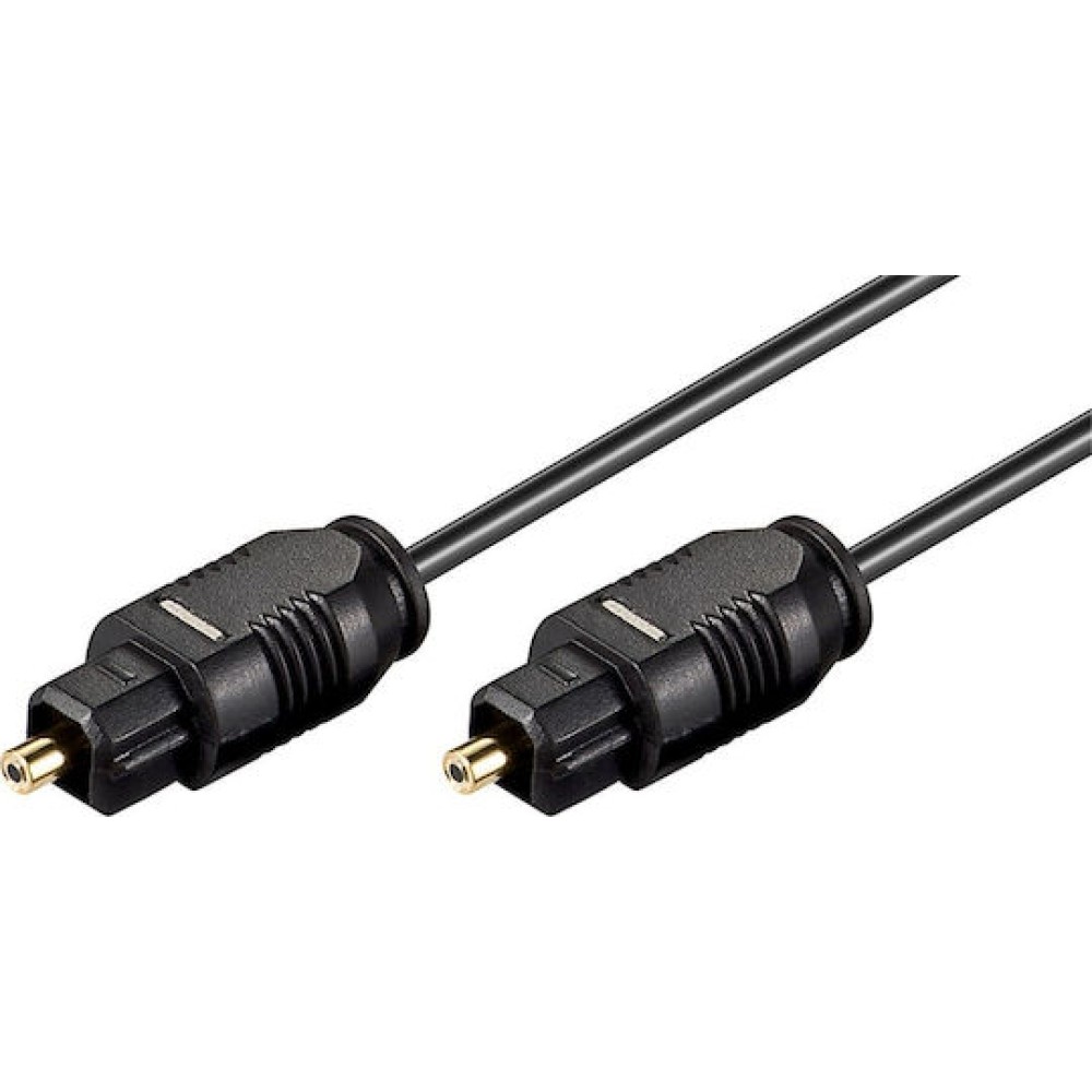 Goobay Optical Audio Cable TOS male - TOS male Μαύρο 0.5m (50563)