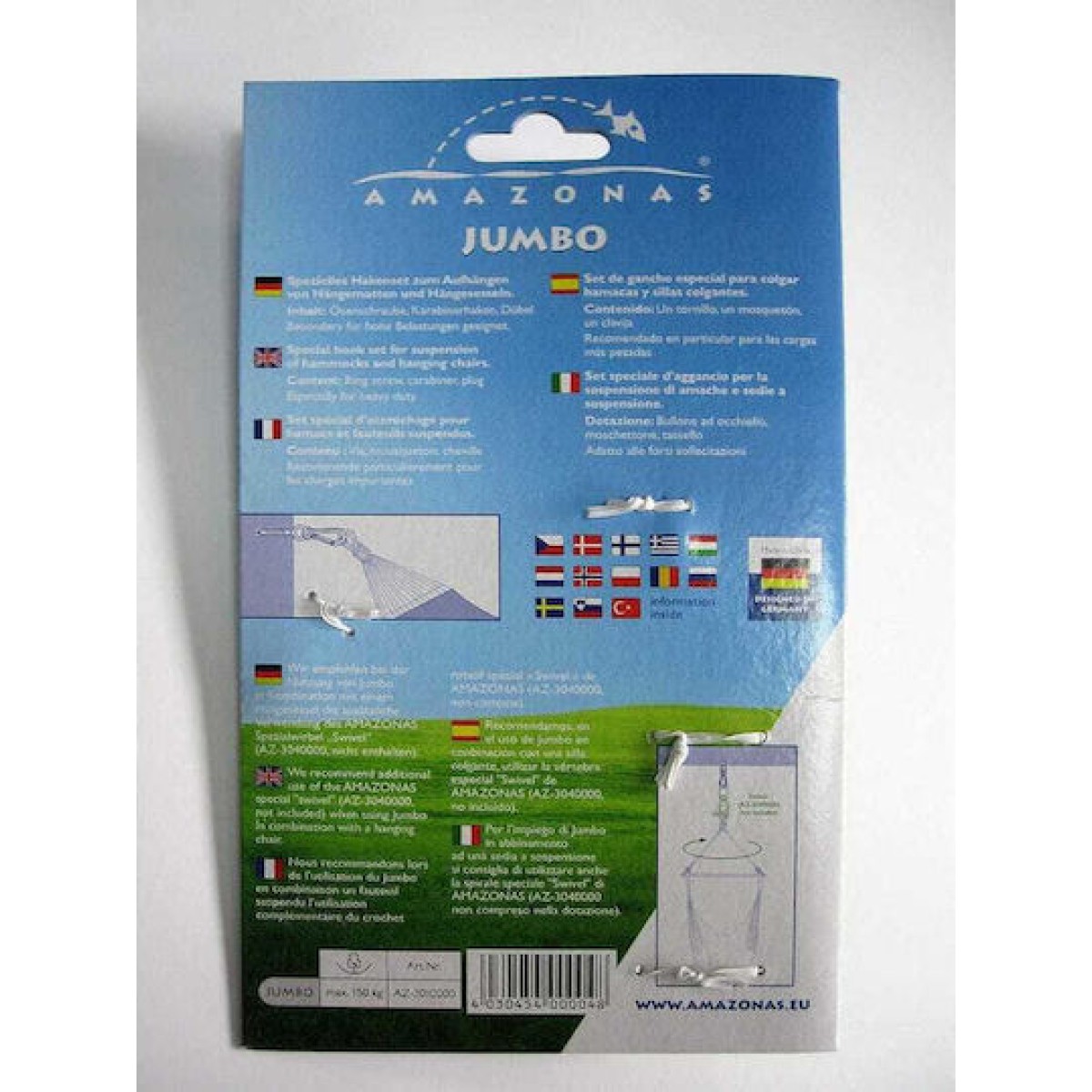 Amazonas Γάντζος Στήριξης Αιώρας 1τμχ