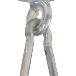 Amazonas Σετ Στήριξης Αιώρας 1τμχ Ασημί