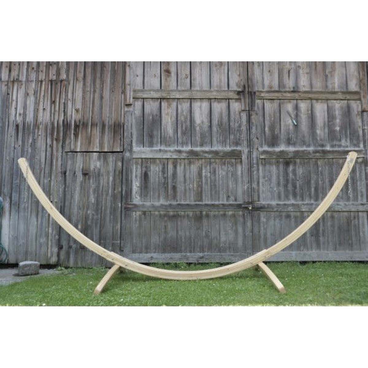 Amazonas Arcus Βάση Αιώρας από Ξύλο σε Μπεζ Χρώμα 437x160x145cm