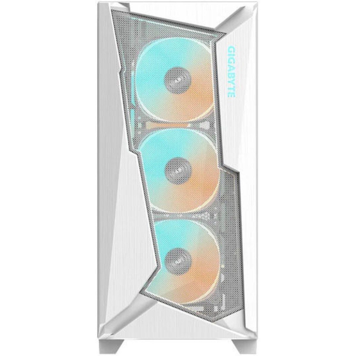 Gigabyte C301 Glass V2 Gaming Midi Tower Κουτί Υπολογιστή με RGB Φωτισμό Λευκό