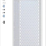 Gigabyte C301 Glass V2 Gaming Midi Tower Κουτί Υπολογιστή με RGB Φωτισμό Λευκό