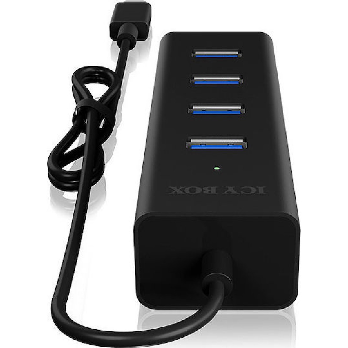 Icy Box USB 3.0 Hub 4 Θυρών με σύνδεση USB-C