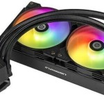 Enermax LIQMAXFLO 240 Υδρόψυξη Επεξεργαστή Διπλού Ανεμιστήρα 120mm για Socket AM4/AM5/1700/1200/115x με ARGB Φωτισμό