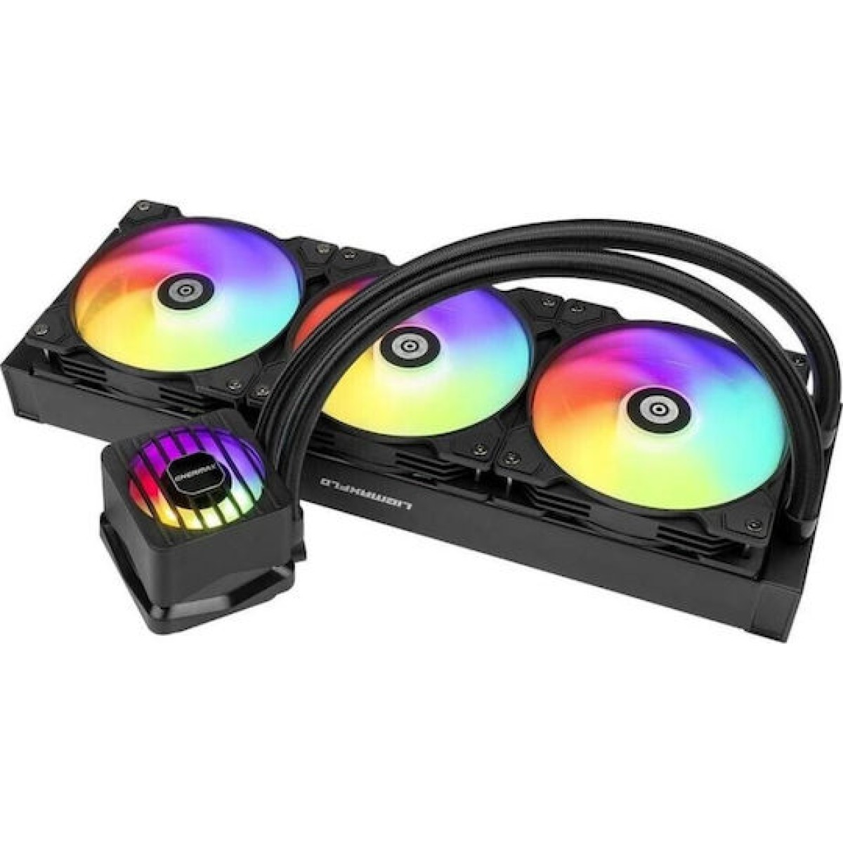 Enermax 360 Υδρόψυξη Επεξεργαστή Τριπλού Ανεμιστήρα 120mm για Socket AM4/AM5/1700/1200/115x με ARGB Φωτισμό
