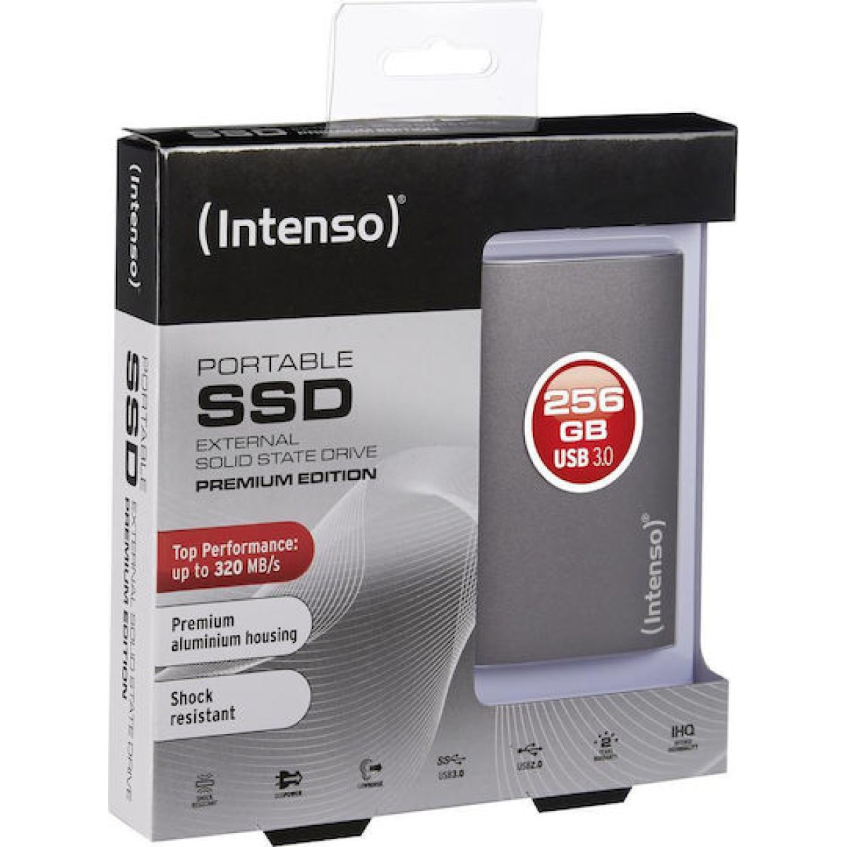 Intenso Premium Edition USB 3.0 Εξωτερικός SSD 256GB 1.8
