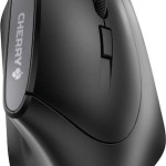 Cherry JW-4500 Ασύρματο Εργονομικό Vertical Ποντίκι Μαύρο