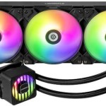 Enermax LIQMAXFLO Υδρόψυξη Επεξεργαστή Τριπλού Ανεμιστήρα 140mm για Socket AM4/AM5/1700/1200/115x με ARGB Φωτισμό