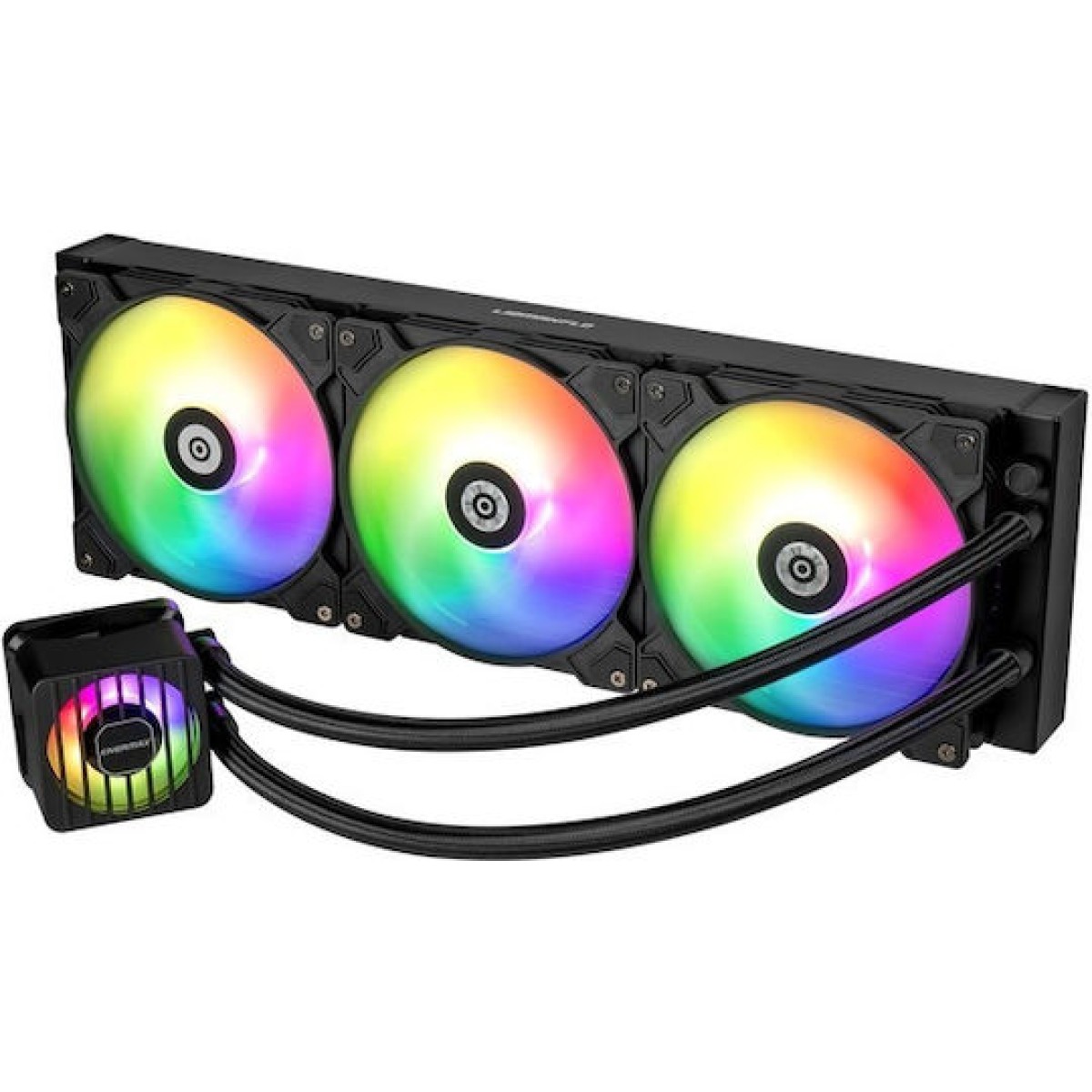 Enermax LIQMAXFLO Υδρόψυξη Επεξεργαστή Τριπλού Ανεμιστήρα 140mm για Socket AM4/AM5/1700/1200/115x με ARGB Φωτισμό