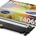 Samsung CLT-Y406S Γνήσιο Toner Laser Εκτυπωτή Κίτρινο 1000 Σελίδων (SU462A)