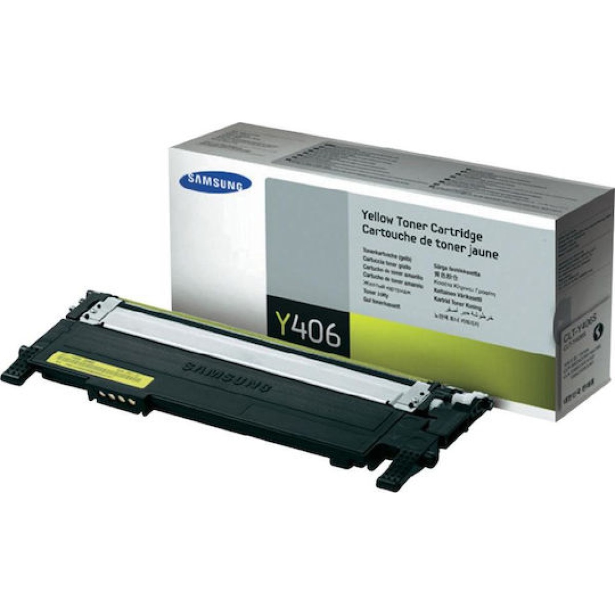 Samsung CLT-Y406S Γνήσιο Toner Laser Εκτυπωτή Κίτρινο 1000 Σελίδων (SU462A)